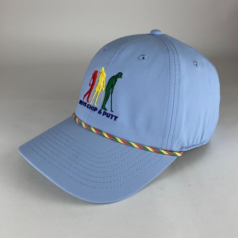 Drive Chip & Putt Mens Blue Roper Strapback Adjustable Hat